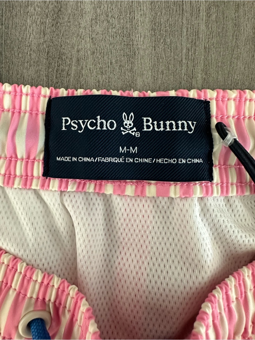 Psycho Bunny Swim Shorts Begonia Pink 5” - Picture 7 of 9